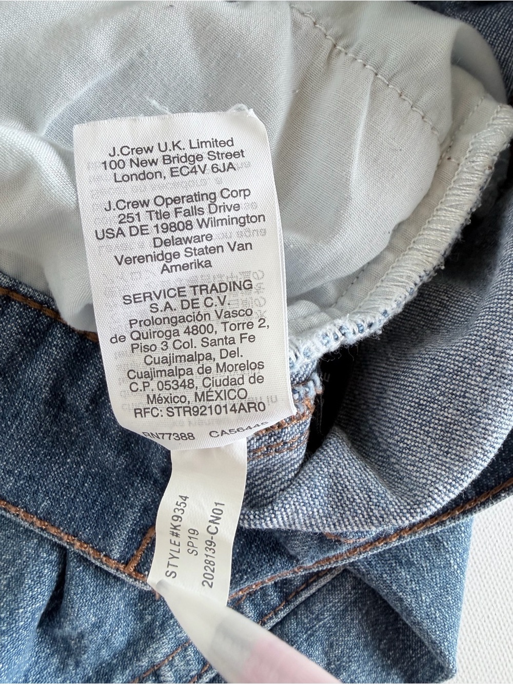 Madewell High Rise Back Seam Raw Hem Denim Shorts Size 29 - Picture 5 of 9